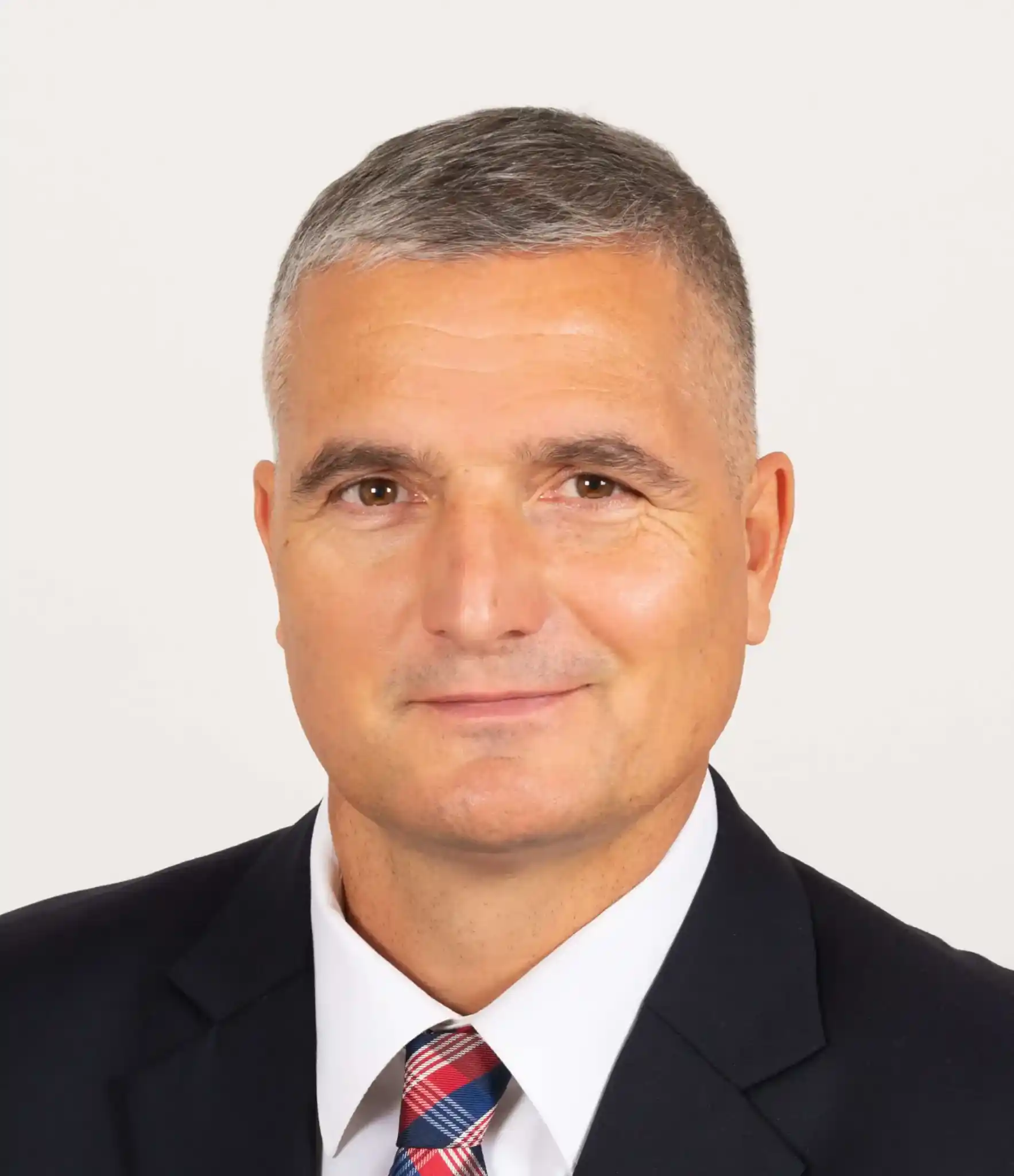 Portrait of Ivan Uher, real estate agent for Park Albatros resort in Tenerife