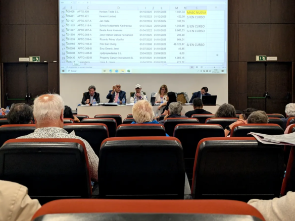 park albatros owners meeting 2026 golf del sur